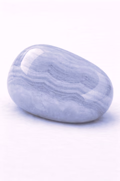 Blue Lace Agate, a polished specimen