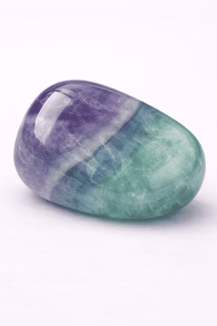 Fluorite, a polished specimen