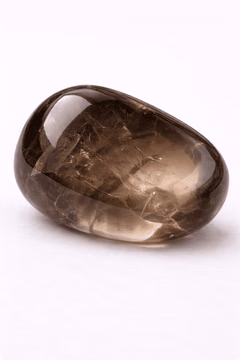 Smoky Quartz, a polished specimen