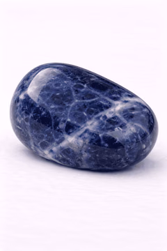 Sodalite, a polished specimen