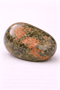Unakite, a polished specimen